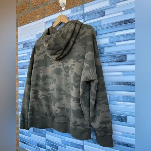 ATM Anthony Thomas Melillo Camo Zip-Up Hoodie Large - Picture 12 of 16